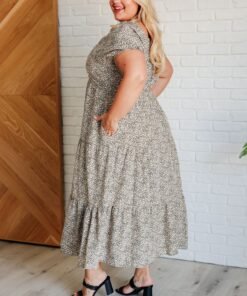 A Moment of Love Balloon Sleeve Dress Ave Shops
